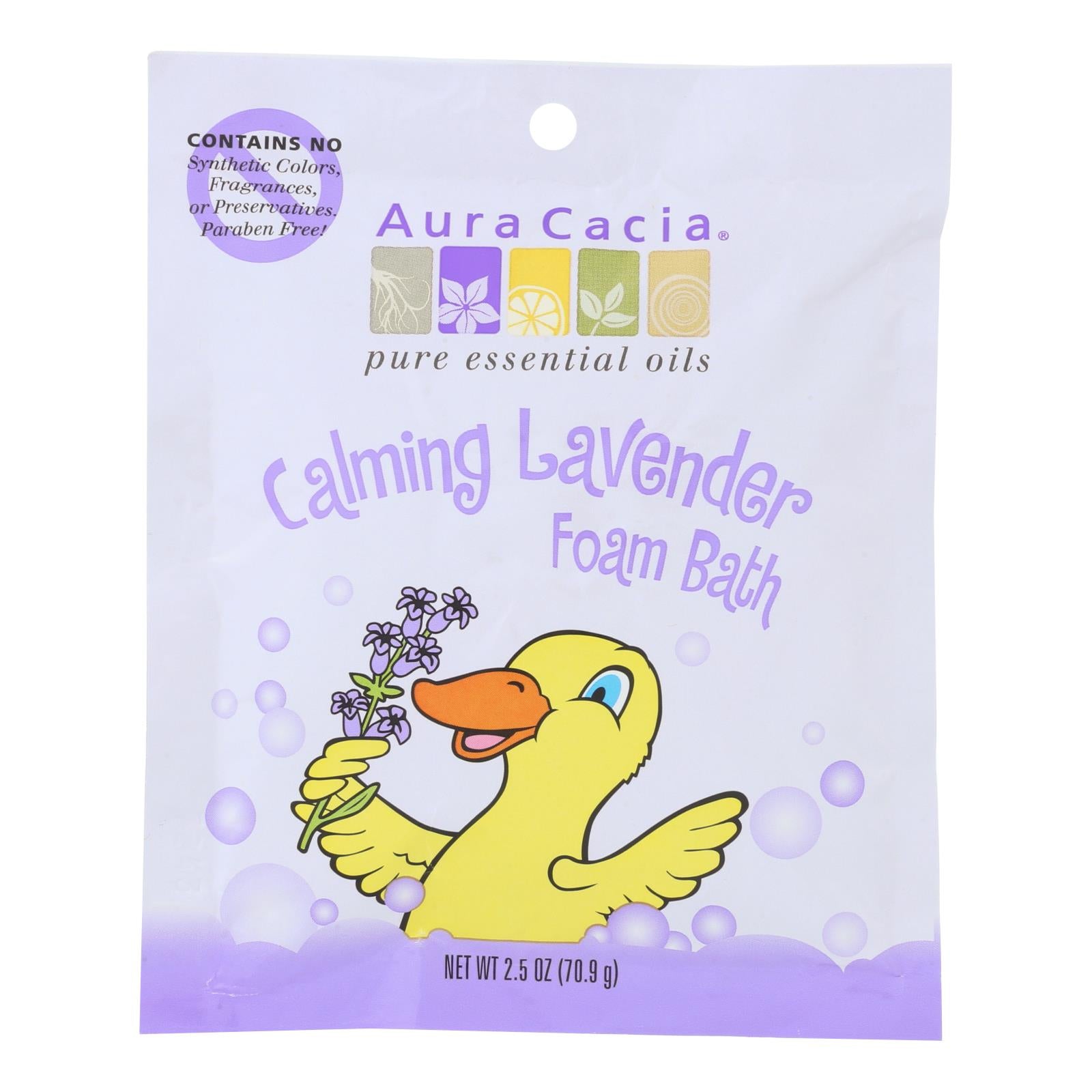 Aura Cacia Patchouli & Sweet Orange Foam Bath 14 oz.