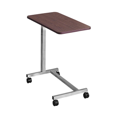 McKesson Overbed Table, Non-Tilt Spring Assisted Lift, 19-3/4" to 26-3/4" Height Range