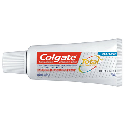 Colgate Total Toothpaste, Clean Mint Flavor, 0.88 oz Tube