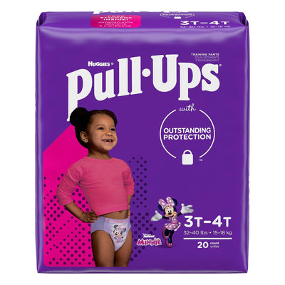 Huggies Pull-Ups® Learning Designs® for Girls Training Pants, 3T to 4T