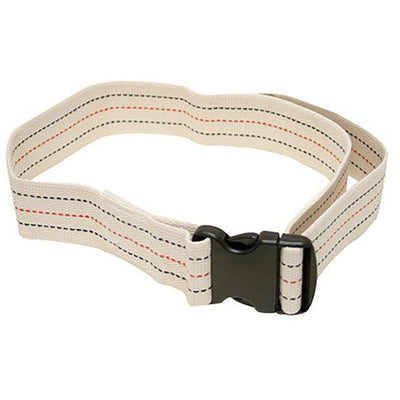 SkiL-Care™ Standard Gait Belt with Delrin Buckle, Pinstripe, 60 Inch