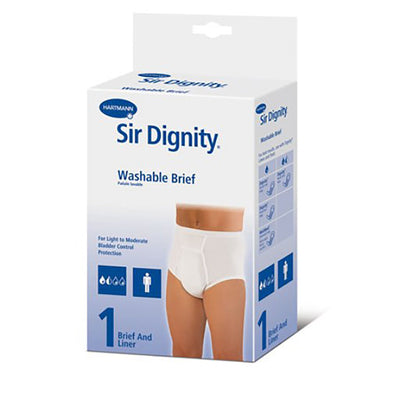 Sir Dignity® Male Protective Underwear with Liner, Small