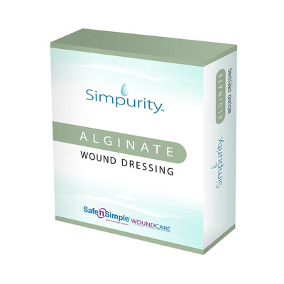 Simpurity™ Alginate Dressing, 4 x 8 Inch