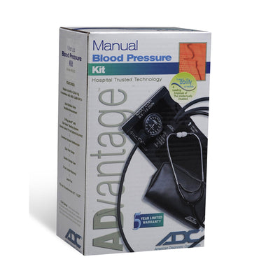 Advantage™ 6005 Manual Blood Pressure Kit Aneroid Sphygmomanometer / Stethoscope Combo