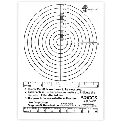 Briggs® MediRule™ Wound Measuring Device