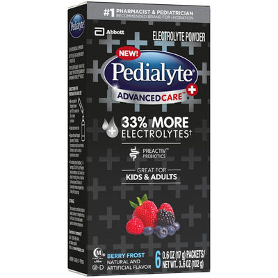 Pedialyte® AdvancedCare™ Plus Berry Flavor Pediatric Oral Electrolyte Solution