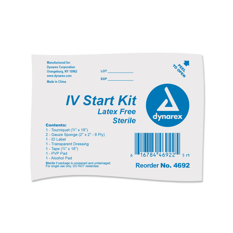IV Intravenous Start Kit Bx/10