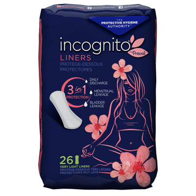 Incognito® by Prevail Panty Liners, Very Light
