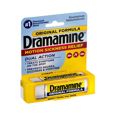 Dramamine® Dimenhydrinate Nausea Relief