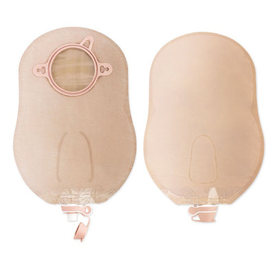 New Image™ Drainable Beige Urostomy Pouch, 9 Inch Length, 2¼ Inch Flange