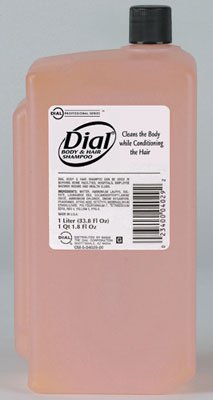 Dial® Professional Hair and Body Wash Refill Bottle, 1 Liter