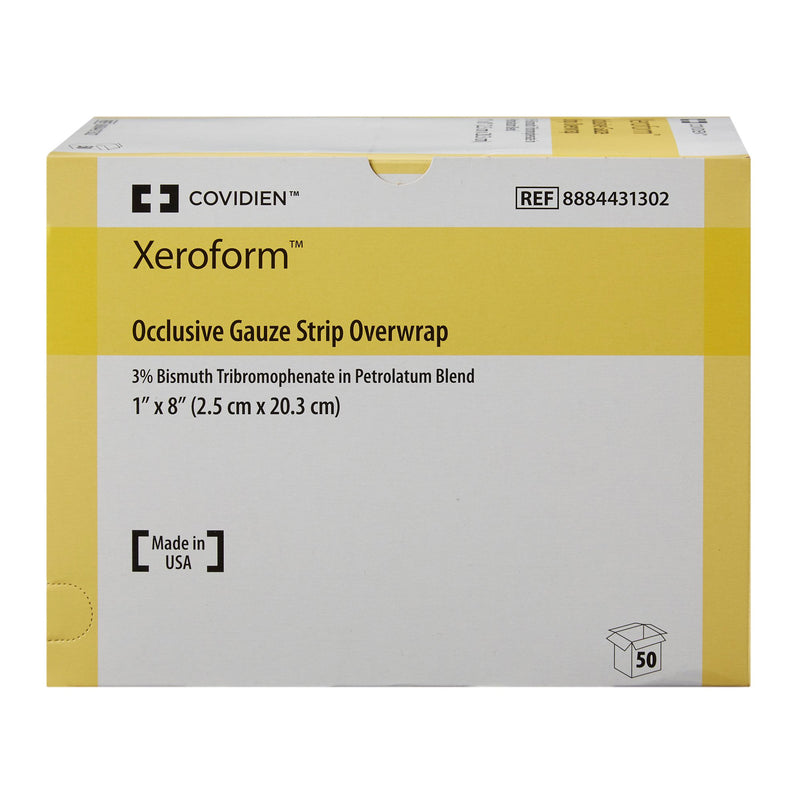 Covidien™ Xeroform™ Petrolatum Impregnated Dressing, 1 x 8 inch