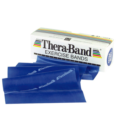 TheraBand® Exercise Resistance Band, Blue, 5 Inch x 6 Yard, Heavy Resistance