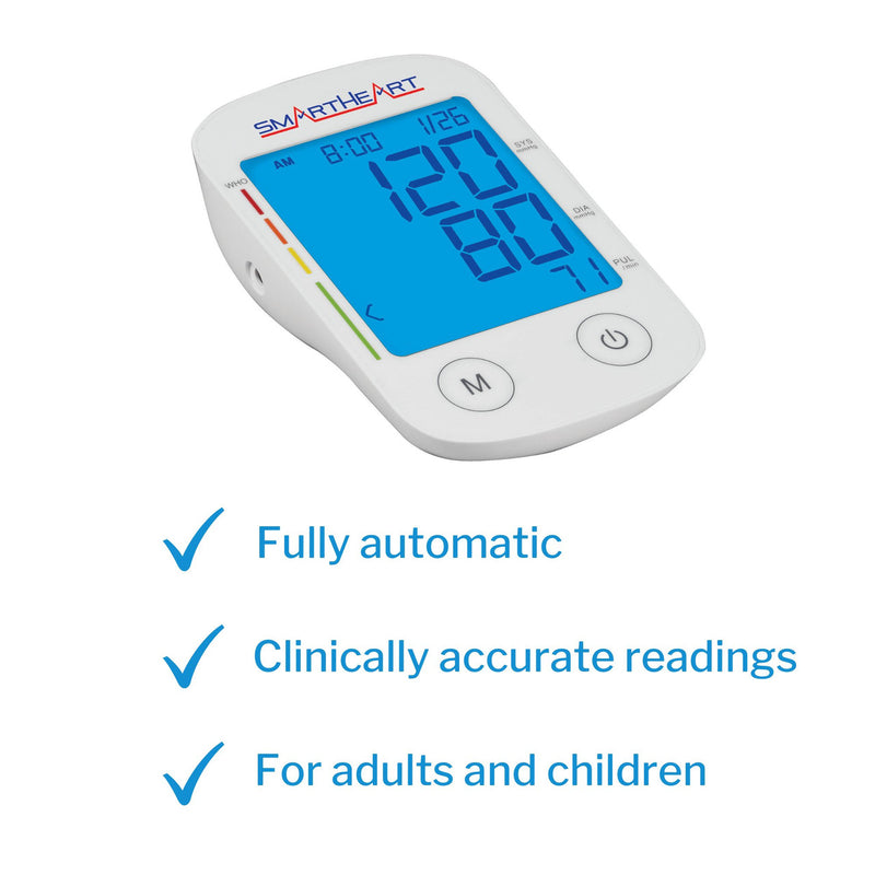 Veridian SmartHeart Blood Pressure Monitor with Large/XL Arm Cuffs 1218876