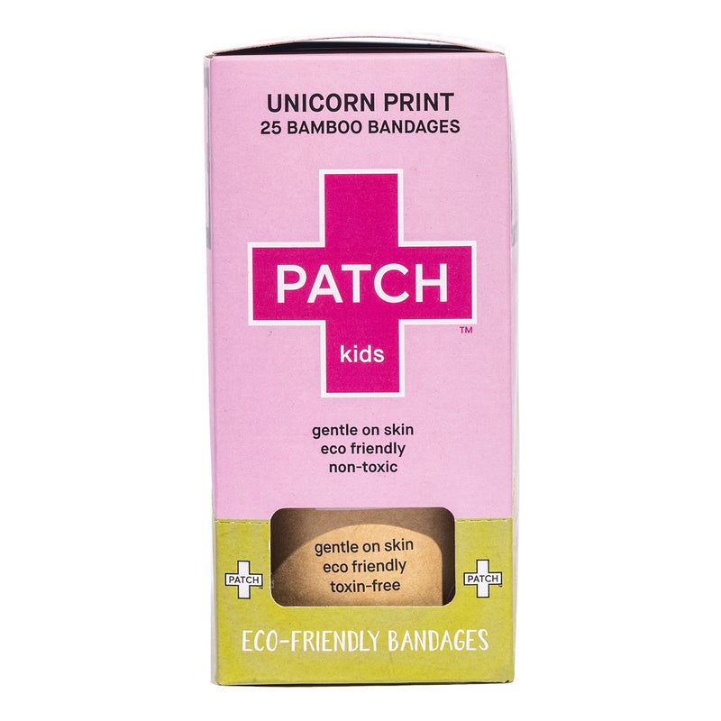PATCH Bamboo Adhesive Kids Bandages - Vegan, Eco-Friendly, 3/4 in x 3 in 1219451 / 1219452 / 1219453