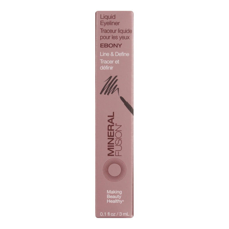 Mineral Fusion - Eyeliner Liquid Ebony - 1 Each - 0.1 Ounce