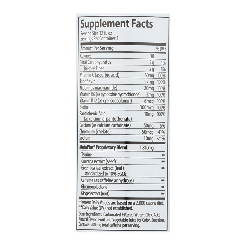 Celsius Live Fit Sparkling Watermelon Dietary Supplement  - Case Of 12 - 12 Fz