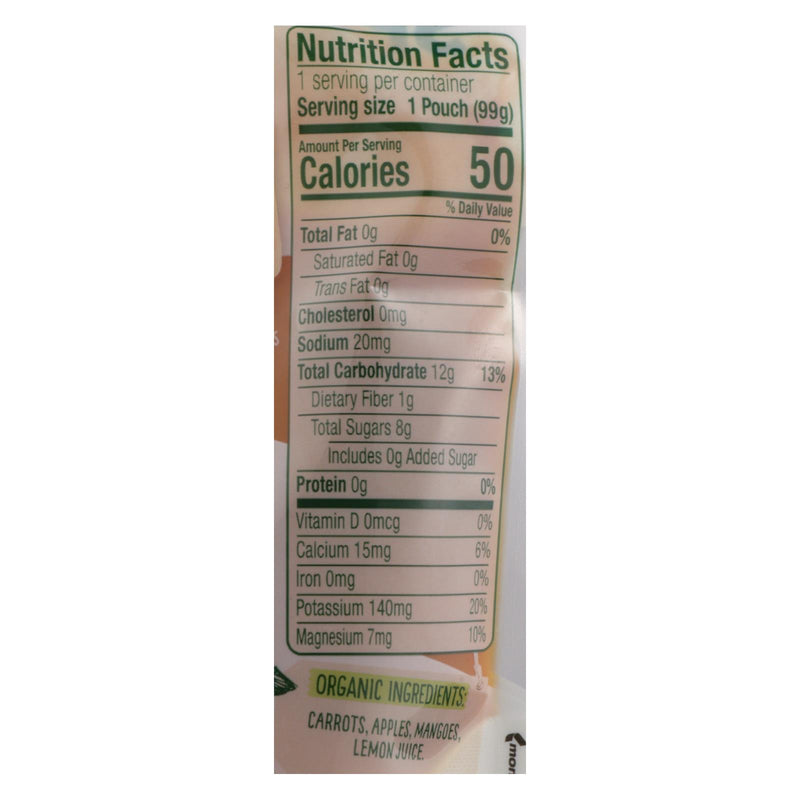 Sprout Foods Inc - Baby Food Carot Apl&mngo - Case Of 12 - 3.5 Oz