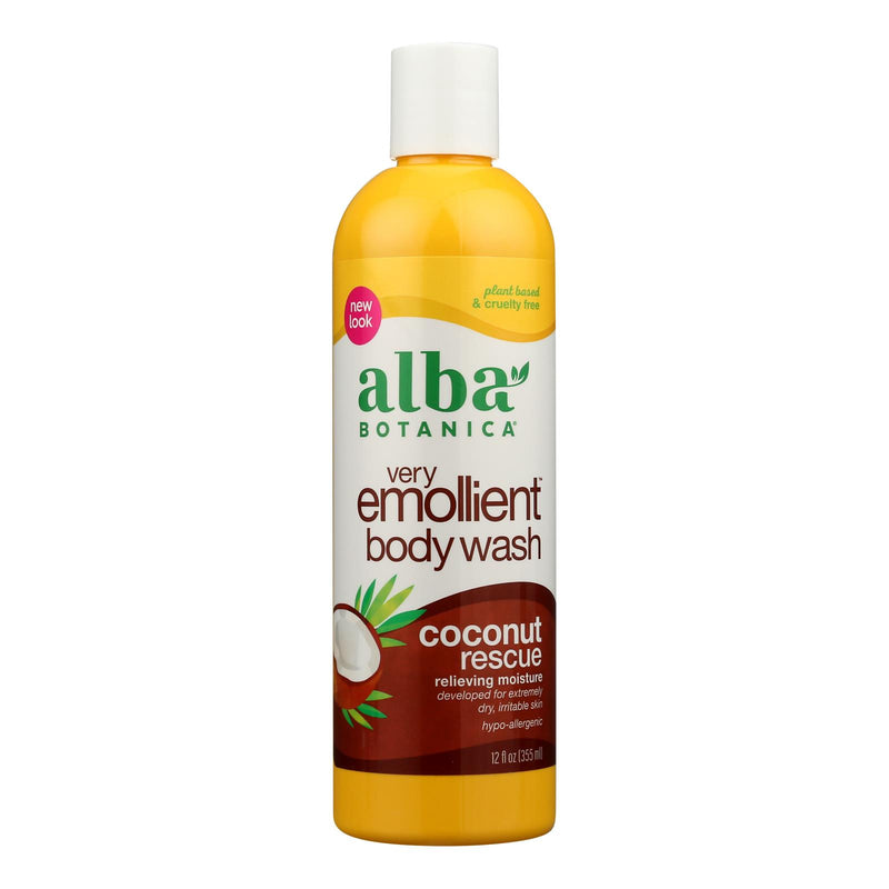 Alba Botanica - Body Wsh Vry Emol Coconut - 1 Each-12 Fz