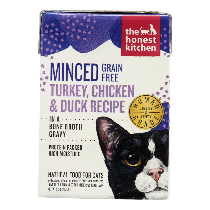 The Honest Kitchen - Cat Fd Turkey Chicken Dck Grvy - Case Of 12-5.5 Oz