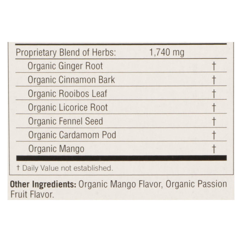 Yogi Tea - Organic - Mango Ginger - Case Of 6 - 16 Bag