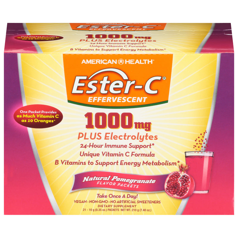 American Health - Ester-c 1000mg Pomgn - 1 Each-21 Pkt