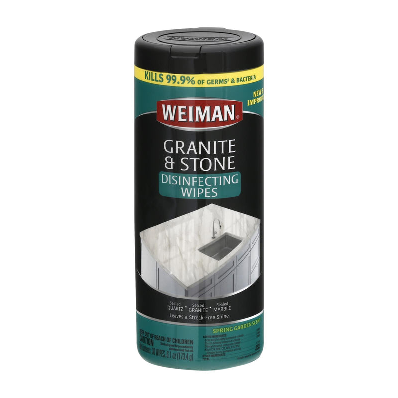 Weiman - Wipes Granite - Case Of 6-30 Ct