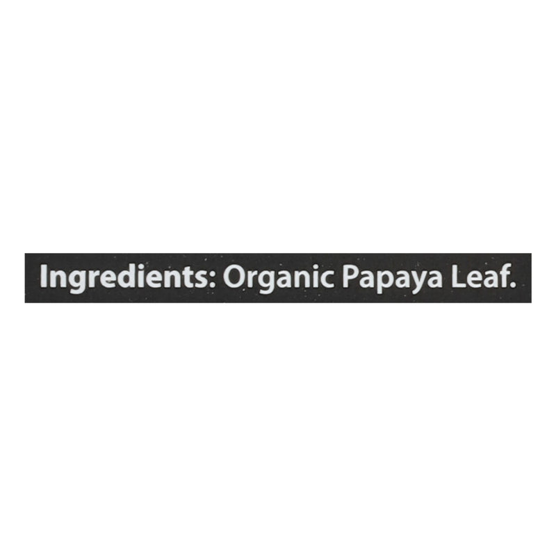 Buddha Teas - Organic Tea - Papaya Leaf - Case Of 6 - 18 Count