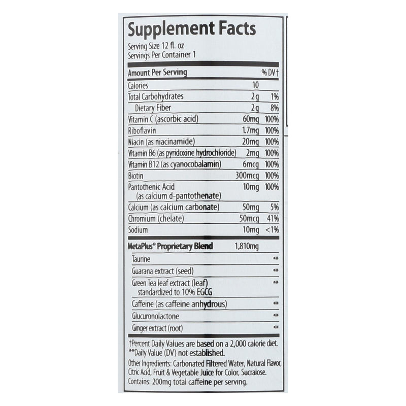 Celsius Sparkling Wild Berry Dietary Supplement  - Case Of 12 - 12 Fz