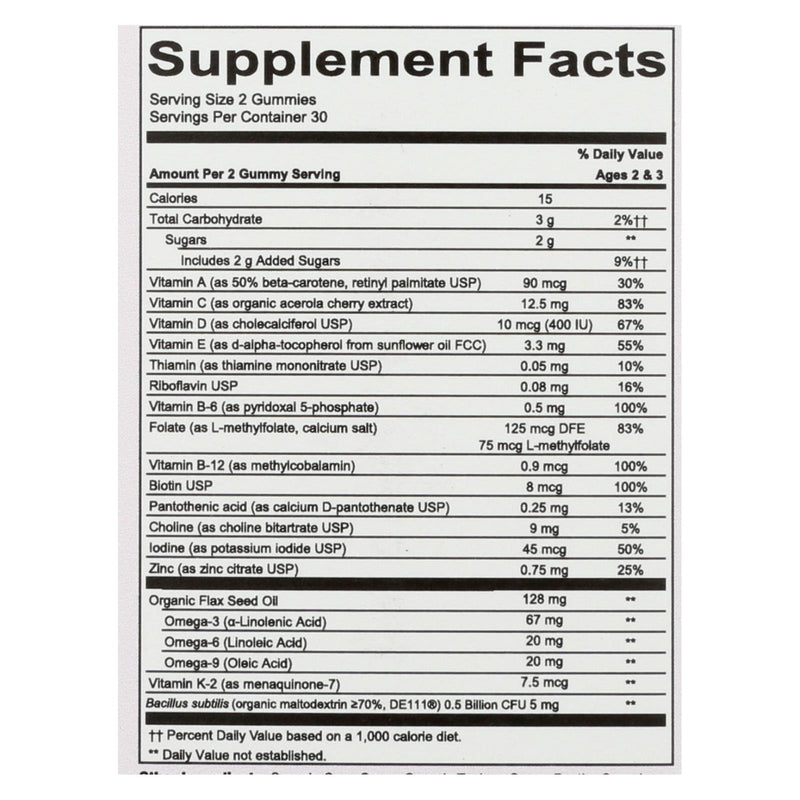 Smartypants - Gummy Vitamin Tdlr Complt - 1 Each - 60 Ct