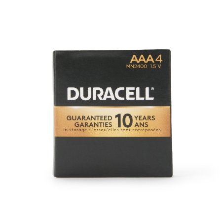 Duracell® Coppertop® Power Boost™ Alkaline Battery AAA Cell 1.5V Disposable, 24-Pack 694133