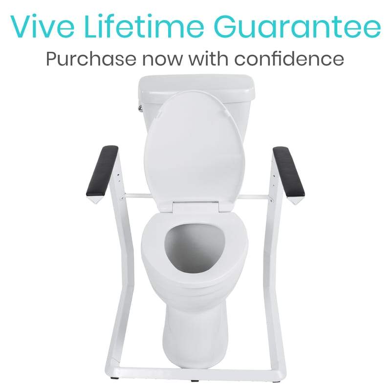 Stand Alone Bathroom Safety Rail by Vive Health®