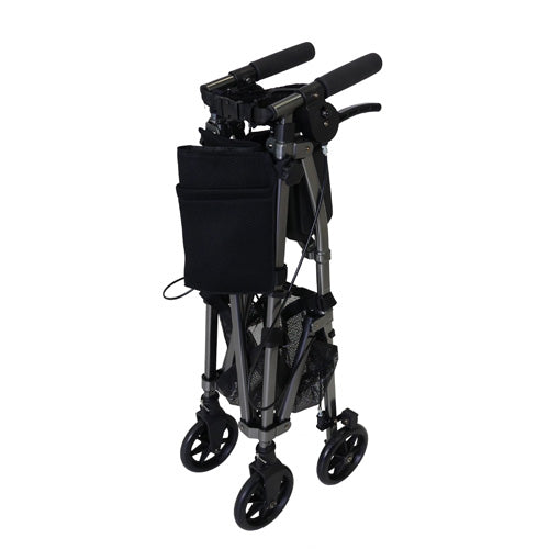 Ez Fold-n-go Rollator - Black Walnut  Heavy Duty