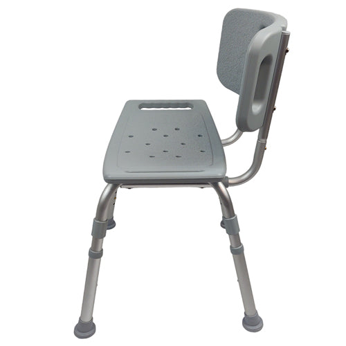 Bathroom Perfect Shower Chair With Back By Blue Jay  Each