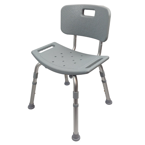 Bathroom Perfect Shower Chair With Back By Blue Jay  Each