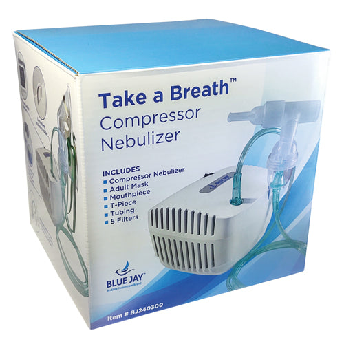 Nebulizer Compressor Kit Take A Breath By Blue Jay