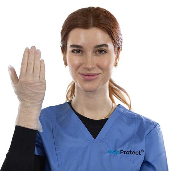 1000/Case BMC GripProtect® Vinyl Powder-Free Exam Gloves