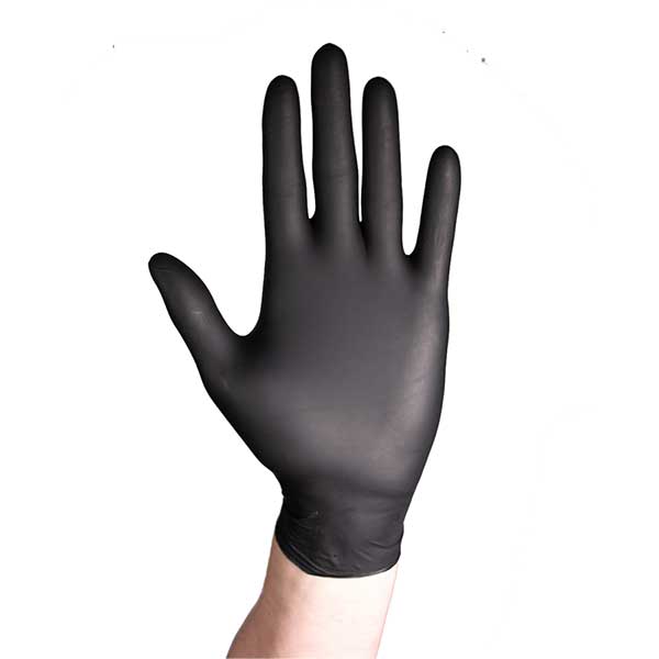 1000/Case BMC GripProtect® Precise Black Nitrile Powder-Free Exam Gloves