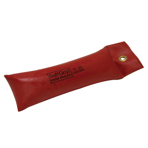 SoftGrip Hand Weight 7.5 lb  Red