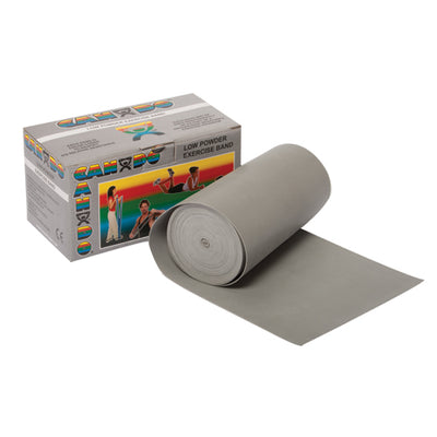 Cando Exercise Band Silver XX-Heavy 6-Yard Roll