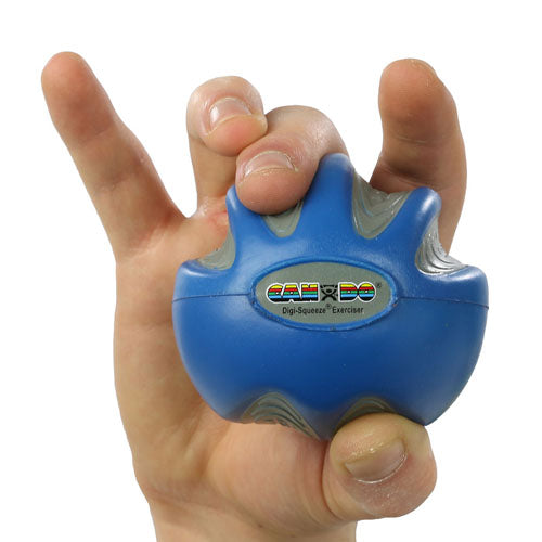 Hand Exerciser Medium Firm Blue CanDo Digi-Squeeze