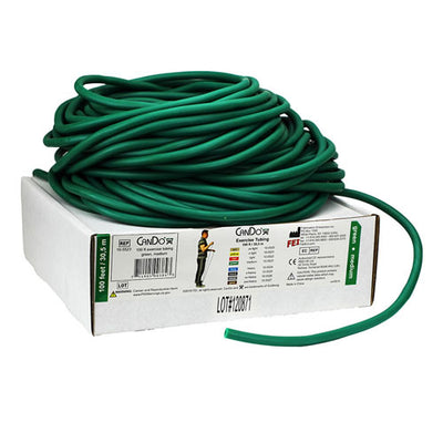 Cando Exercise Tubing Green- Medium - 100 ft roll