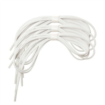 Shoe Laces Elastic White 30  Pk/3 pr.