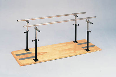 Platform Mounted Parallel Bars 7'