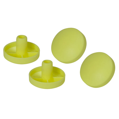 Tennis Ball Glides (2) Deluxe w/ 2 Replacement Glide Pads
