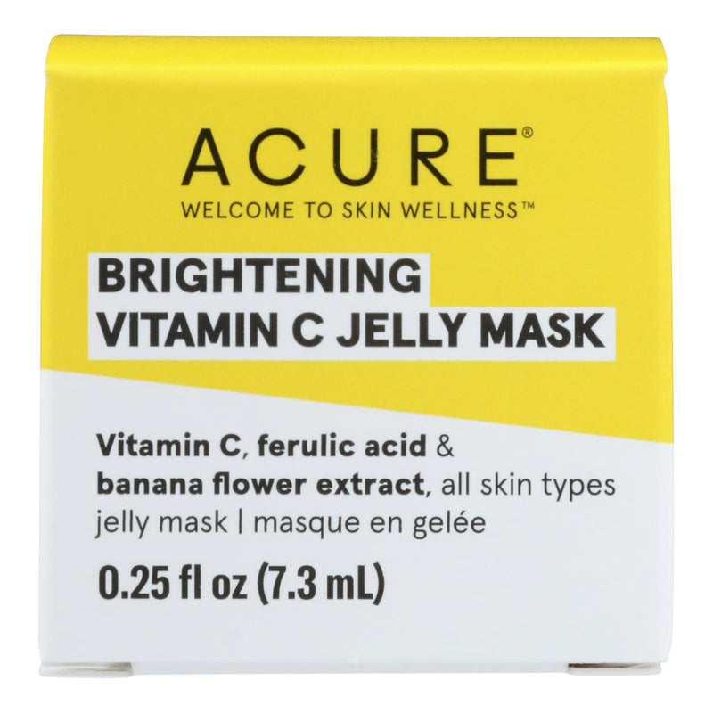 Acure - Mask Vitamin C Jelly Brighten - 1 Each-.25 Fz