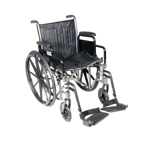 Wheelchair Econ Rem Full Arms w/Elevating Legrests  18