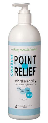 Point Relief ColdSpot Pain Relief Gel  16oz Pump