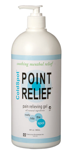 Point Relief ColdSpot Pain Relief Gel  32oz Pump