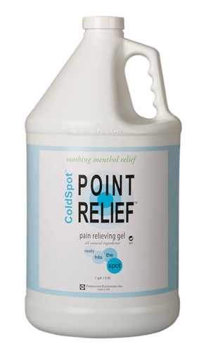 Point Relief ColdSpot Pain Relief Gel  128oz (1gal) Pump
